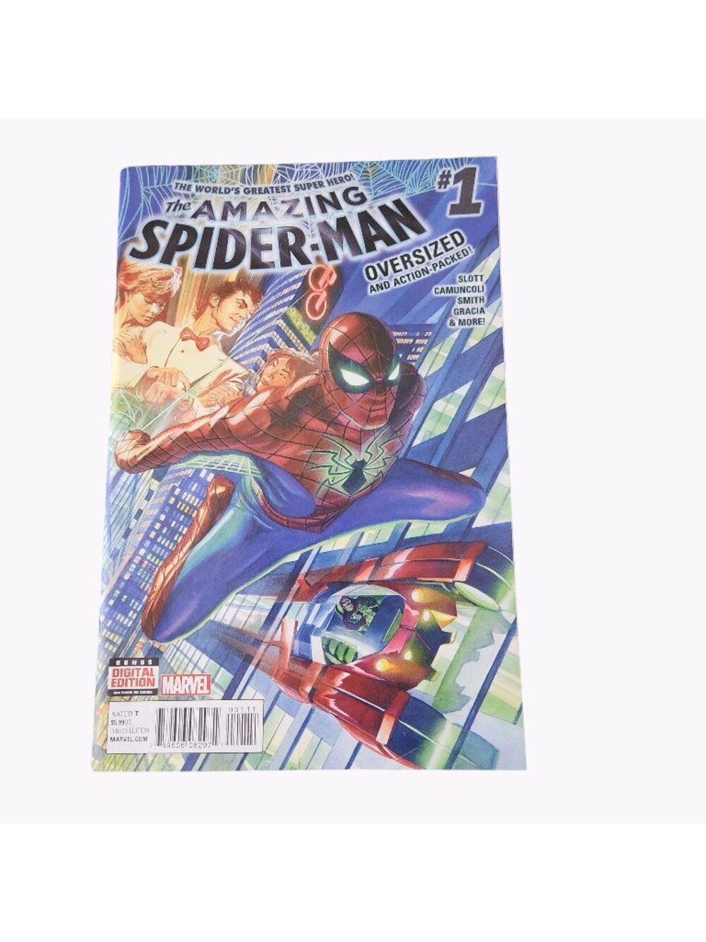 Marvel The Amazing Spider-Man #1 Comic Book Collector Bagged Boarded